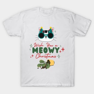 Meow Merry Christmas T-Shirt